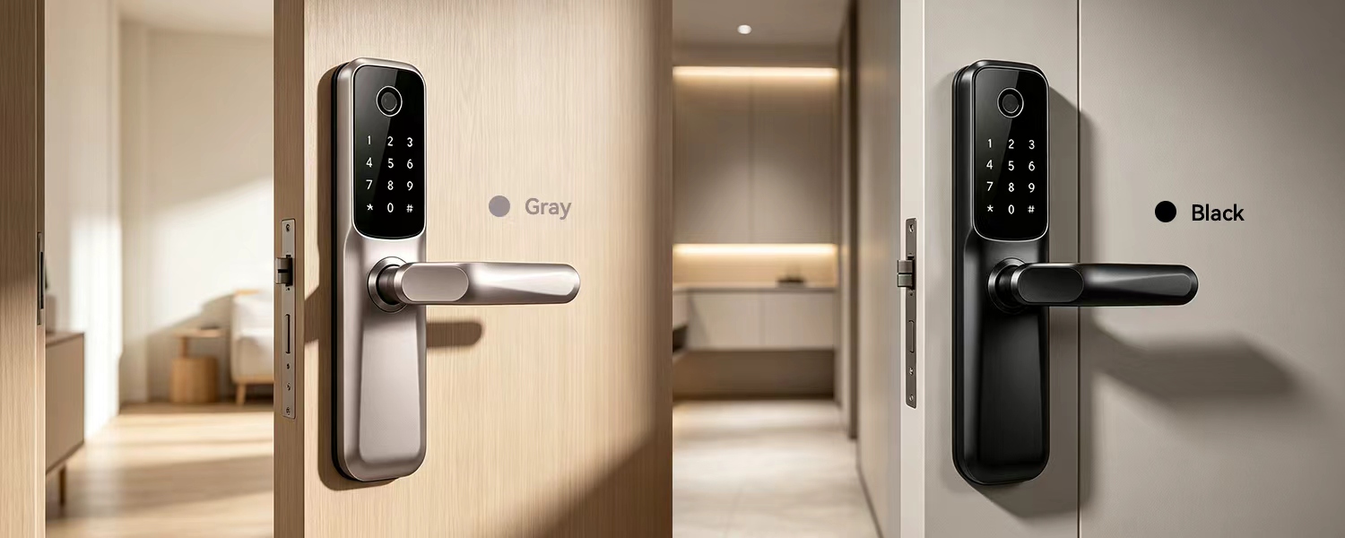 قفل Trueway RF-2 الذكي على باب أحد المشاريع