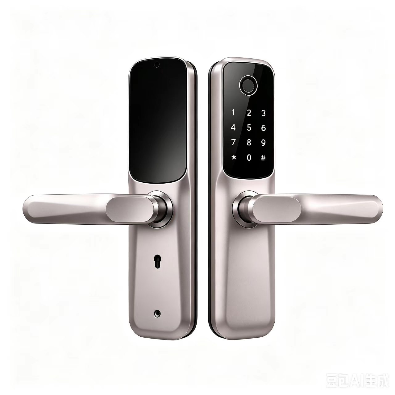 قفل Trueway RF-2 الذكي لمشاريع الكميات، بلمسة نهائية فضية